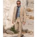 James Bond No Time To Die Matera Brown Suit James Bond No Time To Die Matera Brown Suit